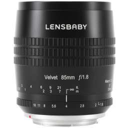 Lensbaby Velvet 85mm f/1.8 Lens for Nikon F (LBV85N)