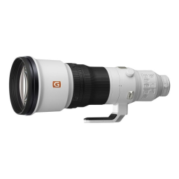 Sony FE 600 mm F4 GM OSS Full-frame Super-telephoto Prime G Master Lens with Optical SteadyShot (SEL600F40GM)