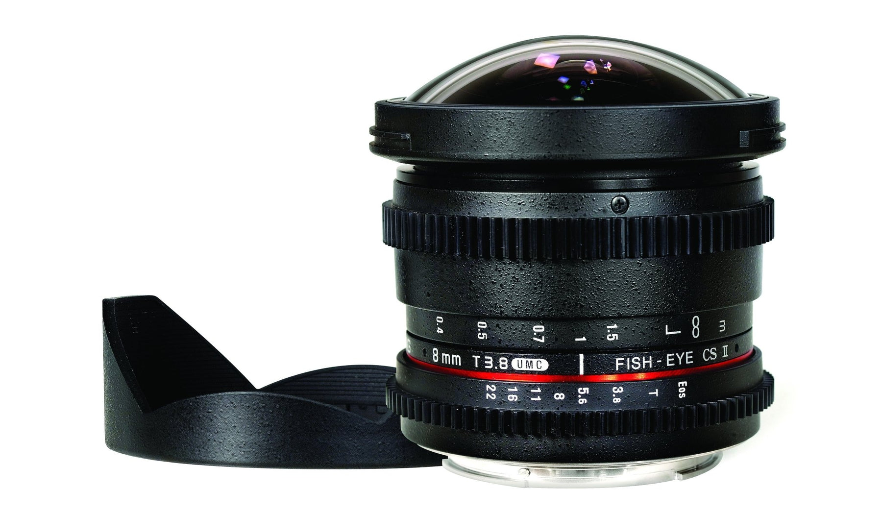Rokinon 8mm T3.8 Compact HD Fisheye Cine Lens for Canon EF