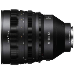 Sony FE C 16-35mm T3.1 G Full-frame Wide-angle Power Zoom Cinema Lens (SELC1635G)