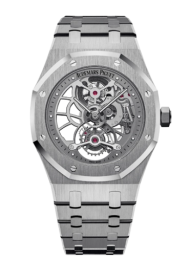 Audemars Piguet Royal Oak 41-26518ST.OO.1220ST.01 (Stainless Steel Bracelet, Rhodium-toned Openworked Dot Index Dial, Stainless Steel Smooth Bezel) (26518ST.OO.1220ST.01)