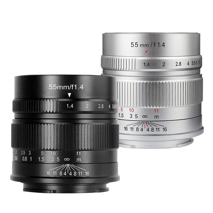 7artisans 55mm f/1.4 APS-C Lens for Sony E