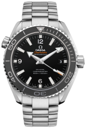 Omega Seamaster Planet Ocean 600M 45.5-232.30.46.21.01.001 (Stainless Steel Bracelet, Black Arabic/Index Dial, Rotating Grey Ceramic Bezel) (Omega 232.30.46.21.01.001)