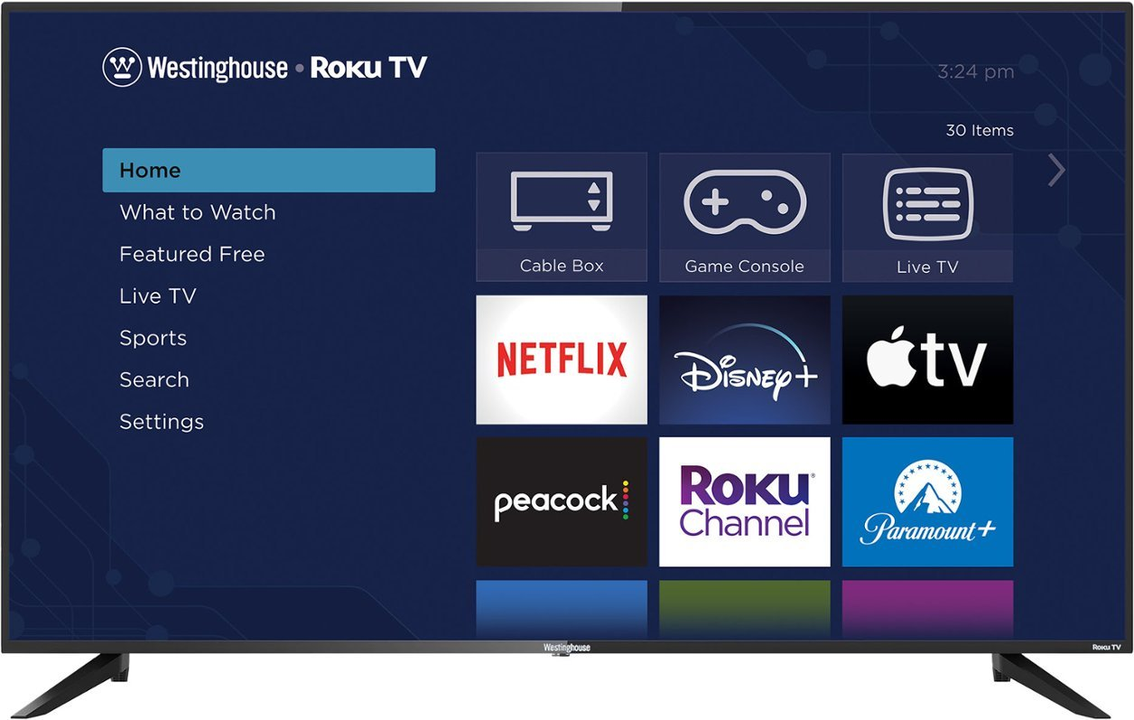 Westinghouse 50" 4K UHD Smart Roku TV with HDR