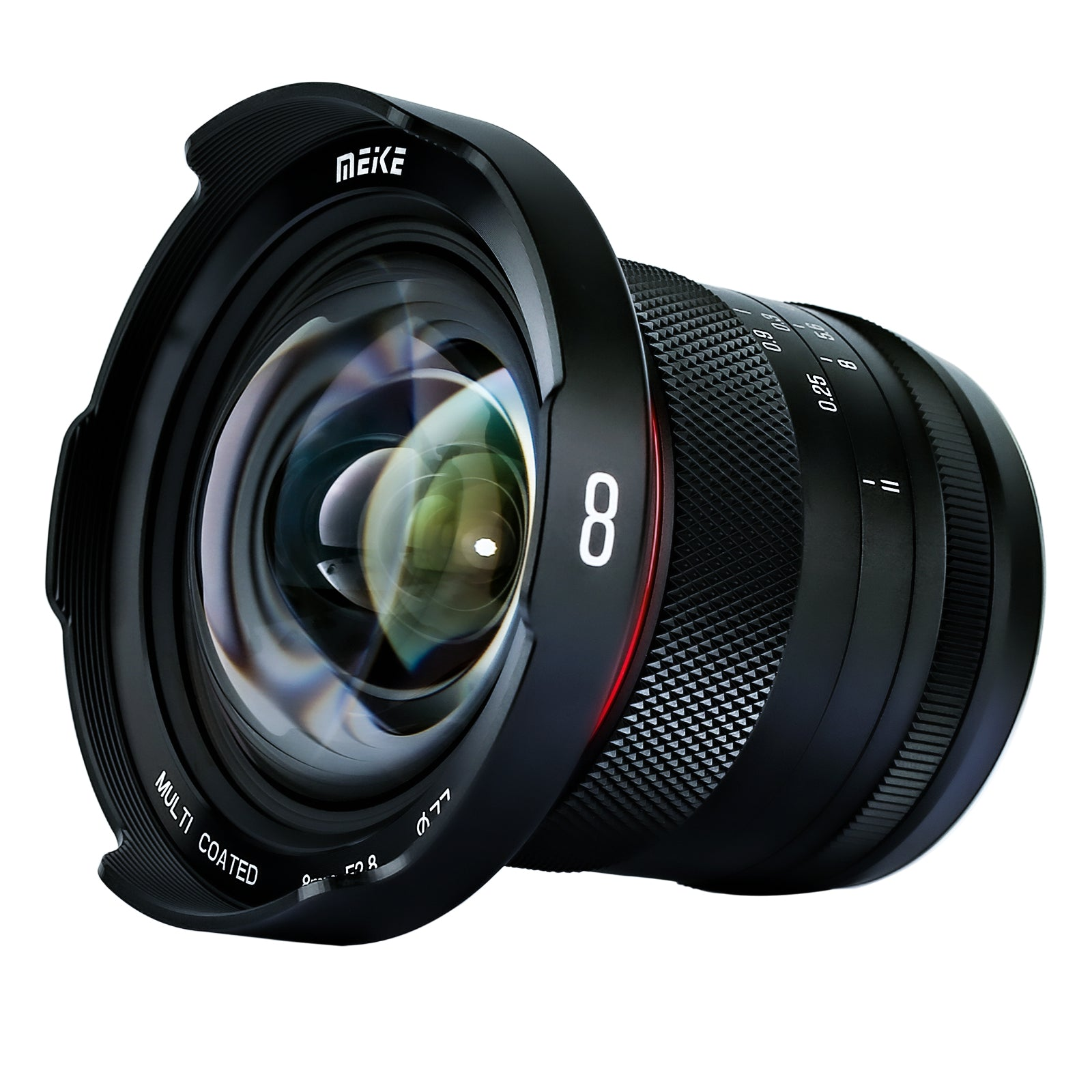 Meike 8mm F2.8 Ultra Wide Lens for Micro Four Thirds