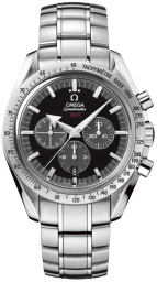 Omega Speedmaster Non-Moonwatch 42-321.10.42.50.01.001 (Stainless Steel Bracelet, Black Index Dial, Stainless Steel Tachymeter Bezel) (Omega 321.10.42.50.01.001)