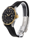 Rolex Submariner 40-11613 (Black Rubber Bracelet, Black Diver Dial, Black Aluminum Bezel)