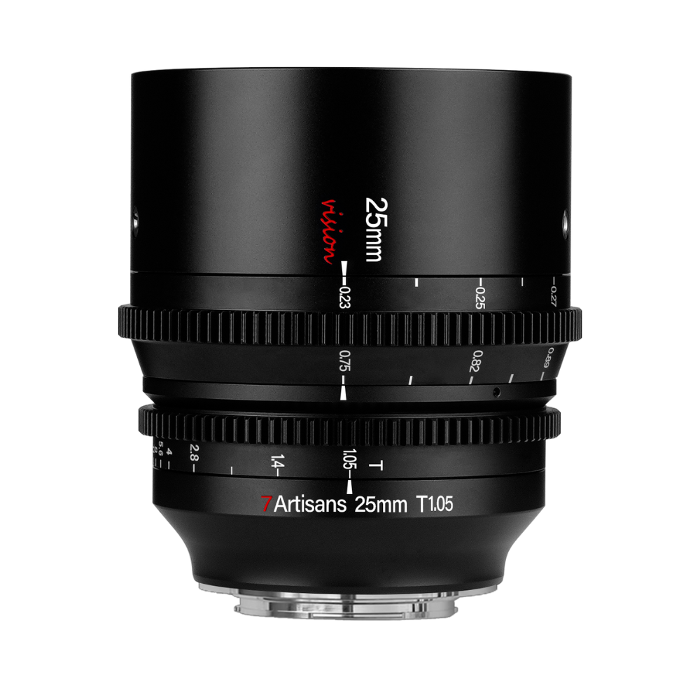 7artisans 25mm T1.05 APS-C MF Cine Lens for Fujifilm X
