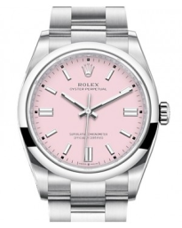 Rolex Oyster Perpetual 36-126000 (Oystersteel Oyster Bracelet, Candy-pink Index Dial, Domed Bezel) (m126000-0008)