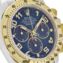 Rolex Daytona 116523 (Yellow Rolesor Oyster Bracelet, Blue Dial, Blue Subdials)