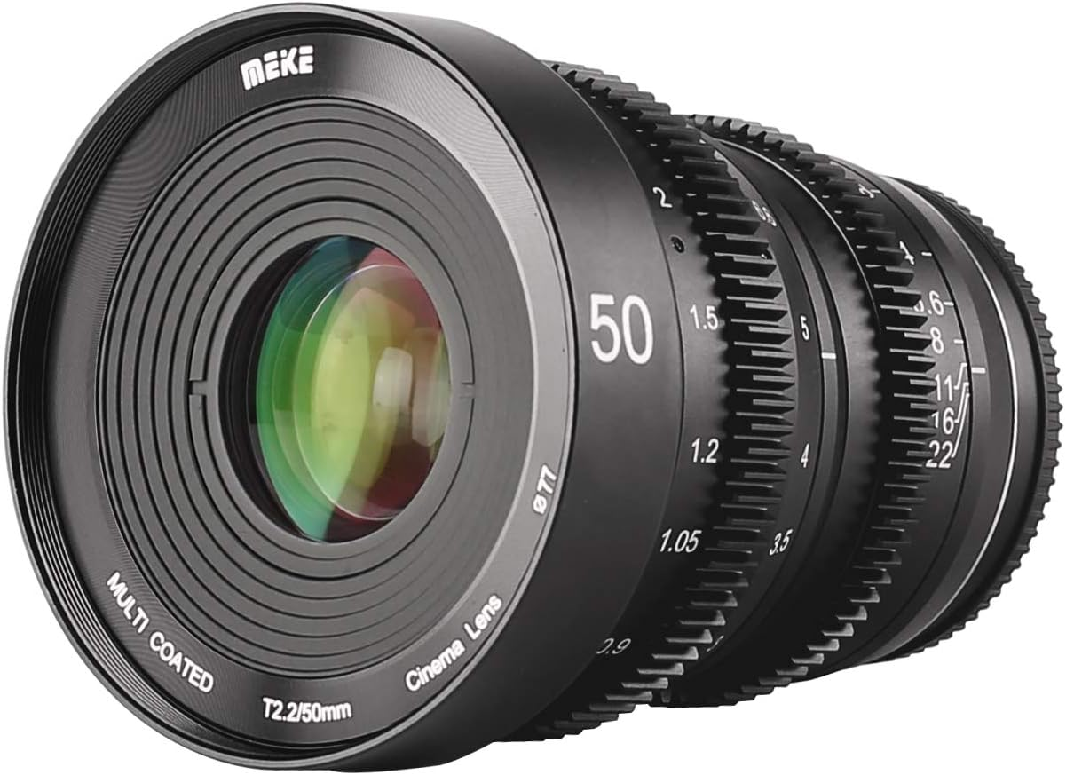 Meike Mini Prime 50mm T2.2 Cine Lens for Fujifilm X