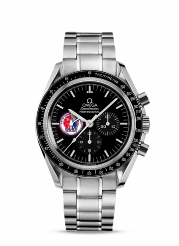 Omega Speedmaster Moonwatch 42-3597.22.00 (Stainless Steel Bracelet, Black Index Dial, Black Tachymeter Bezel)