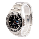 Rolex GMT-Master 40-16700 (Oystersteel Oyster Bracelet, Black Nipple Dial, Black Aluminum Bezel)