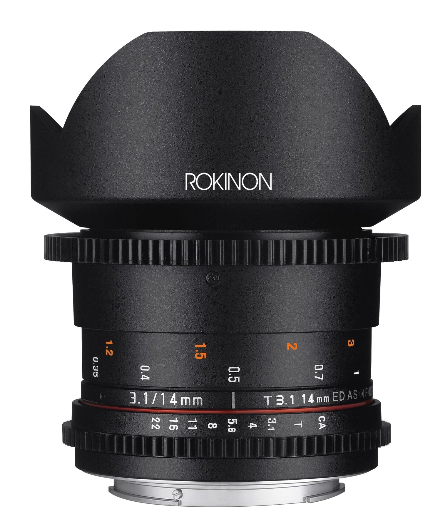 Rokinon 14mm T3.1 Full Frame Ultra Wide Angle Cine DS Lens for Micro Four Thirds