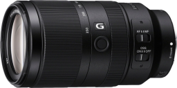 Sony E 70–350 mm F4.5–6.3 G OSS APS-C Telephoto Zoom G Lens with Optical SteadyShot (SEL70350G)