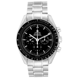 Omega Speedmaster Moonwatch 42-3571.50.00 (Stainless Steel Bracelet, Black Index Dial, Black Tachymeter Bezel) (Omega 3571.50.00)