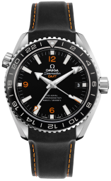 Omega Seamaster Planet Ocean 600M 43.5-232.32.44.22.01.002 (Black Rubber Strap, Black Arabic/Index Dial, Rotating Black Ceramic Bezel) (Omega 232.32.44.22.01.002)