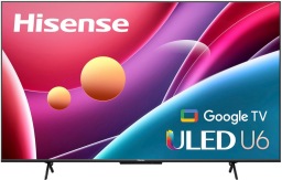 Hisense 50" Class U6H Series Quantum ULED 4K UHD Smart Google TV