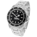 Rolex Submariner 40-5514 (Oystersteel Oyster Bracelet, Black Diver Dial, White Hands/Hour Markers, Black Aluminum Bezel)