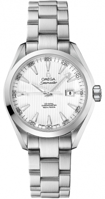 Omega Seamaster Aqua Terra 150M 34-231.10.34.20.04.001 (Stainless Steel Bracelet, Vertical-teak Silver-toned Index Dial, Stainless Steel Bezel)