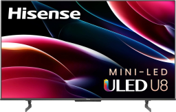 Hisense  55" Class U8H Series Mini LED Quantum ULED 4K UHD Smart Google TV