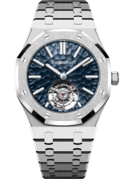 Audemars Piguet Royal Oak 41-26730BC.GG.1320BC.01 (White Gold Bracelet, Dimpled Blue-gradient Index Dial, Frosted Gold Bezel) (26730BC.GG.1320BC.01)