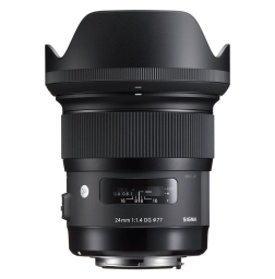 Sigma 24mm F1.4 DG HSM | Art Lens for Canon EF (Sigma 401101)