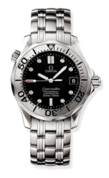 Omega Seamaster Diver 300M 36.25-2250.50.00 (Stainless Steel Bracelet, Wave-embossed Black Index Dial, Rotating Stainless Steel Bezel) (Omega 2250.50.00)