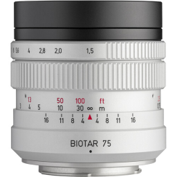 Meyer-Optik Gorlitz Biotar 75 f1.5 II Lens for Nikon F (MOG7515IIN)