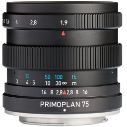 Meyer-Optik Gorlitz Primoplan 75 f1.9 II Lens for Nikon F (MOG7519IIN)
