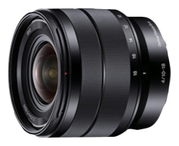 Sony E 10–18 mm F4 OSS APS-C Ultra-wide Zoom Lens with Optical SteadyShot