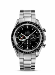 Omega Speedmaster Moonwatch 42-3597.15.00 (Stainless Steel Bracelet, Black Index Dial, Black Tachymeter Bezel) (Omega 3597.15.00)