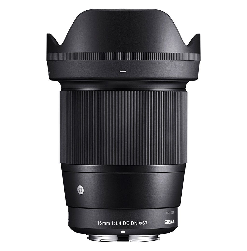 Sigma 16mm F1.4 DC DN | Contemporary Lens for Canon EF-M