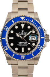 Rolex Submariner 41-126619LB (White Gold Oyster Bracelet, Black Diver Dial, Blue Cerachrom Bezel)