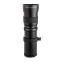 Opteka 420-800mm f/8.3 HD Telephoto Zoom Lens for T Mount