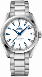 Omega Seamaster Aqua Terra 150M 38.5-231.90.39.21.04.001 (Titanium Bracelet, White Index Dial, Titanium Bezel) (Omega 231.90.39.21.04.001)