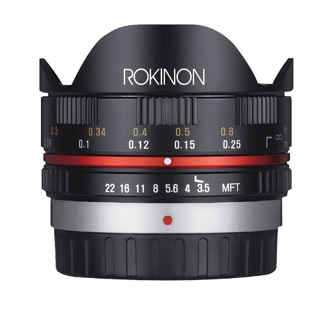 Rokinon 7.5mm F3.5 Fisheye Lens for Micro Four Thirds