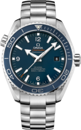 Omega Seamaster Planet Ocean 600M 45.5-232.90.46.21.03.001 (Titanium Bracelet, Blue Arabic/Index Dial, Rotating Blue Ceramic Bezel) (Omega 232.90.46.21.03.001)