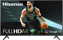 Hisense 43-Inch Class A4 Series Full HD 1080p LED Google TV (43A4K)