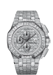 Audemars Piguet Royal Oak Offshore 44-26403BC.ZZ.8044BC.01 (Baguette-cut Diamond-set White Gold Bracelet, Baguette-cut Diamond-paved Dial, Baguette-cut Diamond-set Bezel) (26403BC.ZZ.8044BC.01)