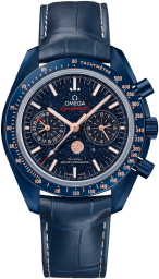 Omega Speedmaster Non-Moonwatch 44.25-304.93.44.52.03.002 (Blue Alligator Leather Strap, Blue Aventurine Index Dial, Blue Tachymeter Bezel) (Omega 304.93.44.52.03.002)