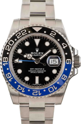 Rolex GMT-Master II 40-116710BLNR (Oystersteel Oyster Bracelet, Black Nipple Dial, Batman Cerachrom Bezel)