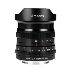 7artisans 10mm f/2.8 Full-frame Fisheye Lens for Canon RF (A007B-R)