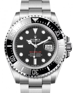 Rolex Sea-Dweller 43-126600 (Oystersteel Oyster Bracelet, Intense-black Diver Dial, Black Cerachrom Graduated Bezel)