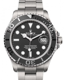 Rolex Yacht-Master 42-226627 (Titanium Oyster Bracelet, Intense Black Diver Dial, Matte-black Cerachrom Graduated Bezel) (m226627-0001)