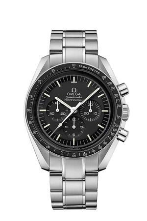 Omega Speedmaster Moonwatch 42-311.30.42.30.01.008 (Stainless Steel Bracelet, Black Index Dial, Black Tachymeter Bezel)