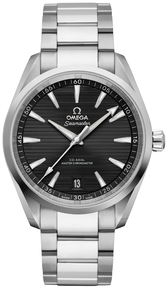 Omega Seamaster Aqua Terra 150M 41-220.10.41.21.01.001 (Stainless Steel Bracelet, Horizontal-teak Black Index Dial, Stainless Steel Bezel)