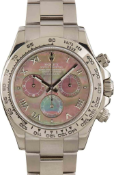 Rolex Daytona 116509 (White Gold Oyster Bracelet, Pearl Dial, Pearl Subdials)