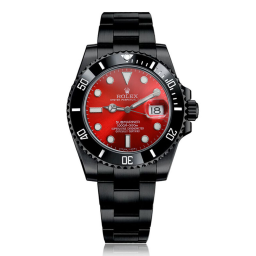 Rolex Submariner 40-116610LN (PVD/DLC Oystersteel Oyster Bracelet, Red Diver Dial, Black Cerachrom Bezel)