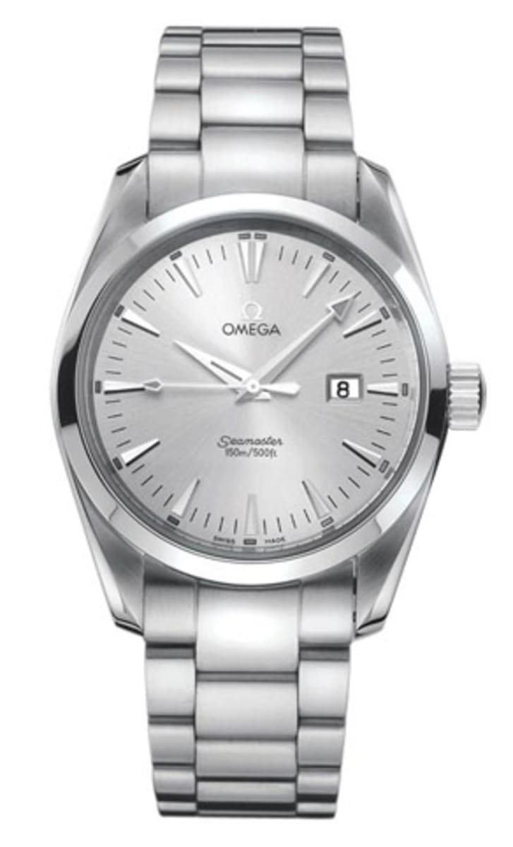 Omega Seamaster Aqua Terra 150M 39.2-2517.30.00 (Stainless Steel Bracelet, Silver Index Dial, Stainless Steel Bezel)